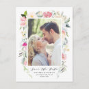 Search for spring save the date postcards Pretty