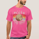 Search for pluto never forget tshirts Science