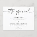 Search for rustic wedding announcement cards Elopement