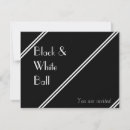 Search for formal ball invitations Black and white