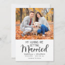 Search for dog wedding save the dates Cute
