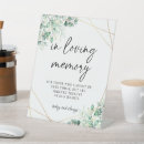 Search for memorial table decor Forever in our hearts