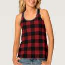 Search for red and black plaid tank tops Tartan