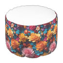 Search for floral poufs Wildflower