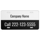 Search for company logo license plates Simple