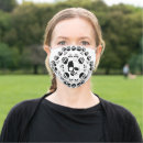 Search for skeleton face masks white