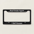Search for real estate license plates Marketing