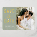Search for olive green and gold wedding save the dates Calligraphy