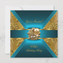 Search for girls 18th birthday invitations Gold