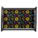 Search for kids serving trays Black