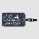 Search for let the adventure begin luggage tags Elegant