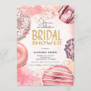 Search for donut bridal shower invitations Pink
