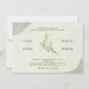 Search for simple engagement party invitations Botanical