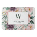 Search for floral bath mats Girly