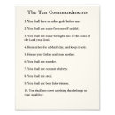Search for ten commandments posters Church