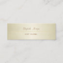 Search for plain cream business cards Makeup artist