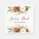Search for fall floral napkins Watercolor
