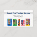 Search for vending business cards Snacks