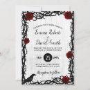 Search for red rose wedding invitations Winter