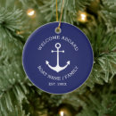 Search for anchor ornaments Navy blue