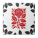 Search for red rose tiles Flowers