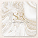Search for marble monogram coasters Modern