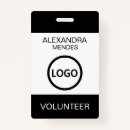 Search for clip on badges Volunteer