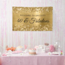 Search for gold foil banners Girly