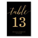 Search for gold foil table cards Seating