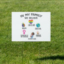 Search for science is real outdoor signs Equality