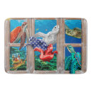 Search for sea turtle bath mats Blue