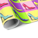 Search for high heel shoe wrapping paper Glam