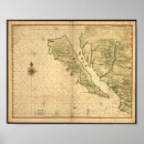 Search for vintage map of florida posters Old