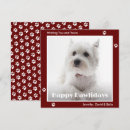 Search for westie christmas cards Dog