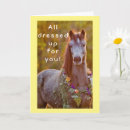 Search for funny horse birthday cards Pony