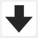 Search for directional arrow stickers Down