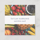 Search for health coach business cards Nutrition