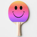 Search for happy face ping pong paddles cute