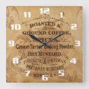 Search for unique kitchen clocks Rustic