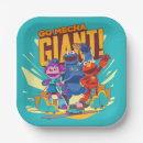 Search for robot plates Sesame street