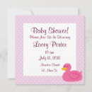 Search for rubber ducky baby shower invitations Pink