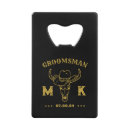 Search for monogrammed bottle openers Groomsman