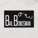 Search for bail bondsman business cards Professional