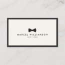Search for bow business cards Black and white