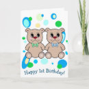 Search for boy twin birthday cards Boys