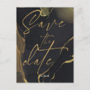 Search for gold foil save the date postcards Watercolor