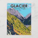 Search for glacier national park postcards Hiking