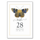 Search for navy and gold table cards White