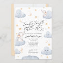 Search for little peanut on the way invitations Watercolor