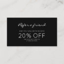 Search for salon referral cards Modern